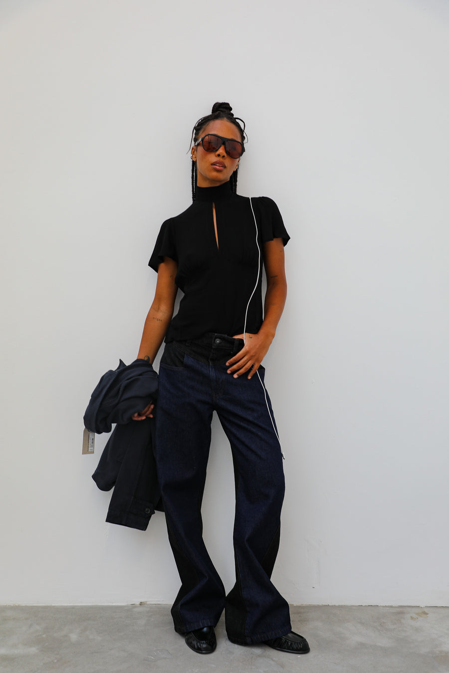 look black and blue mujer