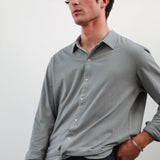Soft Polo Shirt Light Grey