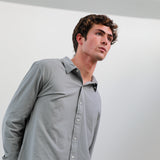 Soft Polo Shirt Light Grey