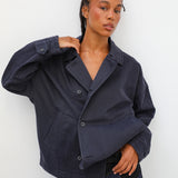 Crossed Jacket Navy