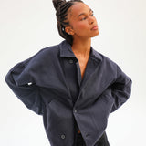Crossed Jacket Navy