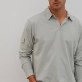 Pocket Modern Polo Light Green 