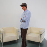 Square Shirt Light Blue