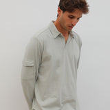 Pocket Modern Polo Light Green 