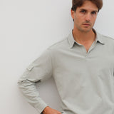 Pocket Modern Polo Light Green 