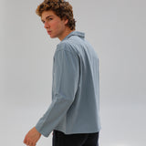 Modern Polo Shirt Light Blue
