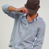 Square Shirt Light Blue