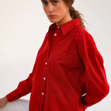 Modern Stripes Shirt Red