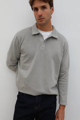 Polo Sweater Grey