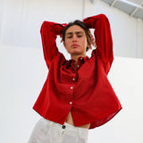 Modern Stripes Shirt Red