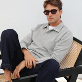 Polo Sweater Grey