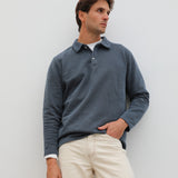 Polo Sweater Dark Blue