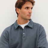 Polo Sweater Dark Blue