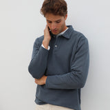 Polo Sweater Dark Blue