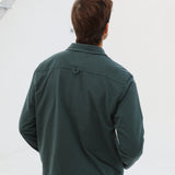 Zip Polo Dark Green