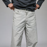 Lightweight Wide Leg Pants Beige