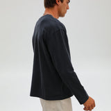 Modern Long Trendy T-Shirt Dark Navy