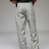 Lightweight Wide Leg Pants Beige