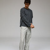 Long Trendy Side Pocket T-Shirt Petrol