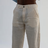 Modern Comfy Linen Pants Natural