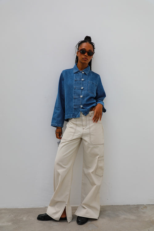 Denim Japanese Jacket