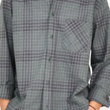Square Shirt Green And Grey