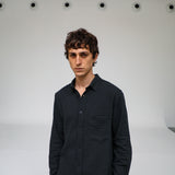 Square Shirt Navy & Green