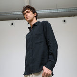 Square Shirt Navy & Green