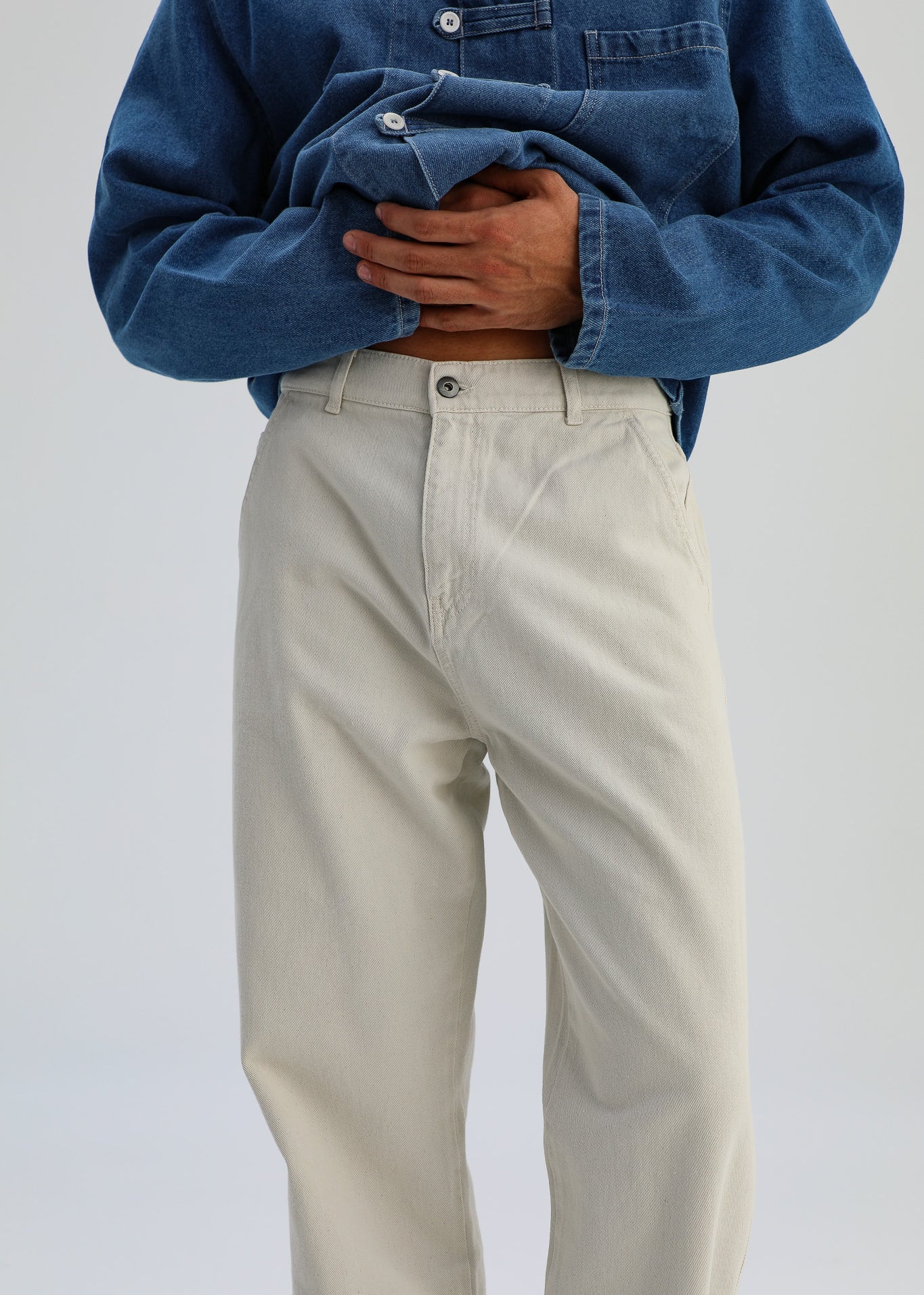 Modern Comfy Pants Beige
