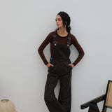Denim Overall Brown