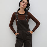 Denim Overall Brown