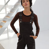 Denim Overall Brown