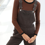 Denim Overall Brown