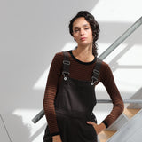 Denim Overall Brown