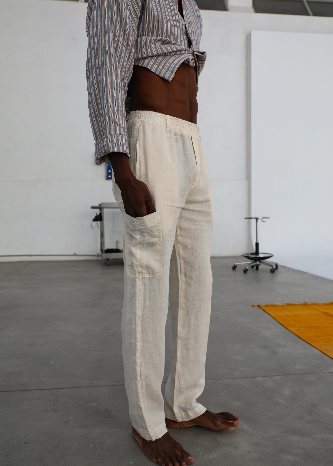 Comfy Linen Pants Natural