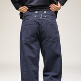 Back Detail Pants Dark Navy