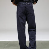 Back Detail Pants Dark Navy