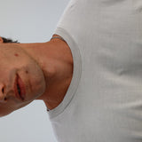 Modern Long Trendy T-Shirt Light Grey
