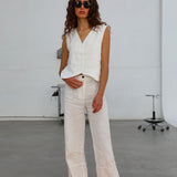 Linen Pants White