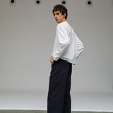 Back Detail Pants Dark Navy