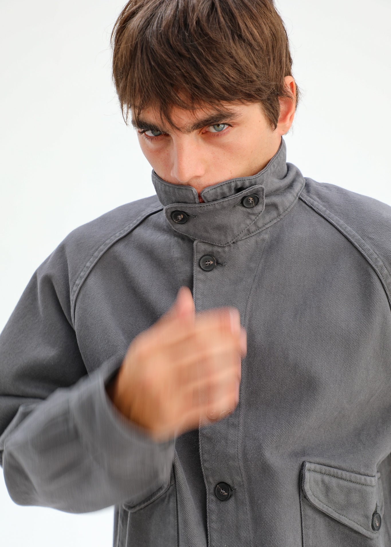 Bomber Jacket Dark Grey