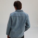 Cool Denim Polo Light Blue