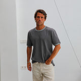 Double Tone Trendy T-Shirt Grey