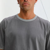 Double Tone Trendy T-Shirt Grey