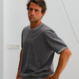 Double Tone Trendy T-Shirt Grey