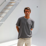 Double Tone Trendy T-Shirt Grey
