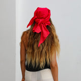 Linen Cap Red