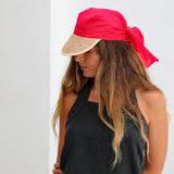 Linen Cap Red