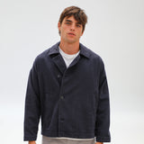 Crossed Jacket Navy