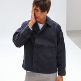 Crossed Jacket Navy